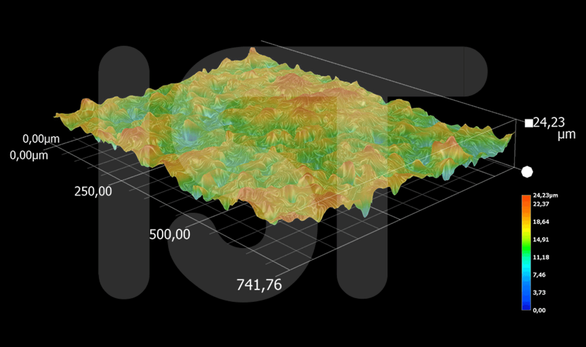 IST METZ: 3-D image of a matting with excimer