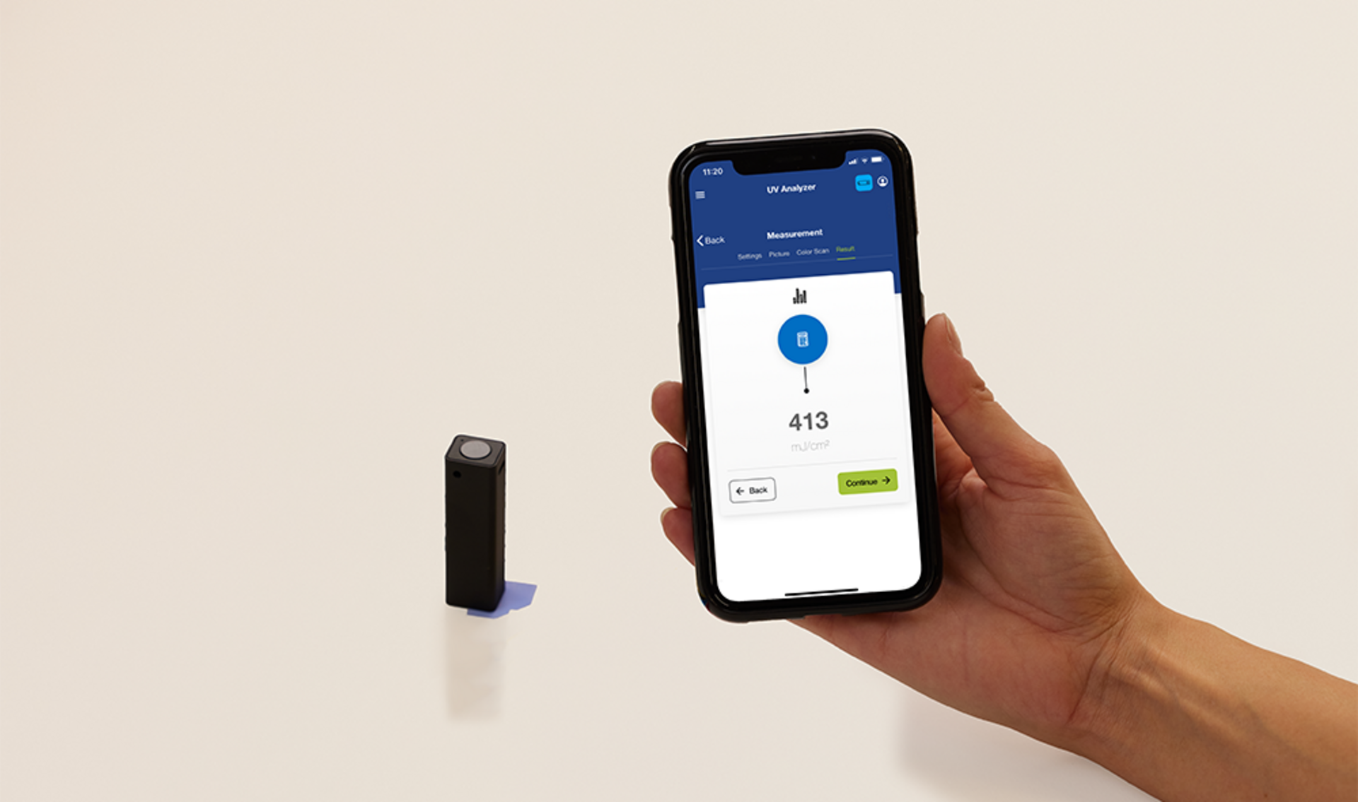 Measurement with the UV Analyzer